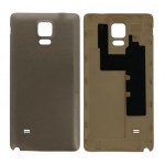 Back Panel Cover For Samsung Galaxy Note 4 Duos Gold - Maxbhi Com