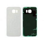 Back Panel Cover For Samsung Galaxy S6 White - Maxbhi Com