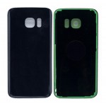 Back Panel Cover For Samsung Galaxy S7 Black - Maxbhi Com