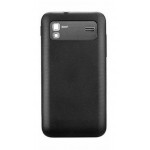Back Panel Cover For Samsung Galaxy S Glide Black - Maxbhi.com