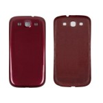 Back Panel Cover For Samsung Galaxy S Iii T999 Red - Maxbhi Com