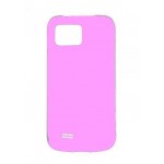 Back Panel Cover For Samsung I8000 Omnia Ii Pink - Maxbhi.com