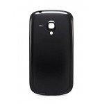 Back Panel Cover For Samsung I8200 Galaxy S Iii Mini Value Edition Black - Maxbhi.com