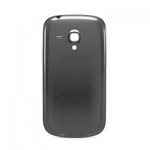Back Panel Cover For Samsung I8200n Galaxy S Iii Mini With Nfc Grey - Maxbhi.com
