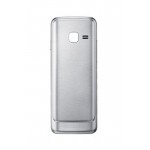 Back Panel Cover For Samsung Primo Duos Black Silver - Maxbhi.com