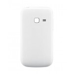 Back Panel Cover For Samsung S3572 Or Samsung Chat357 Duos With Dual Sim White - Maxbhi.com