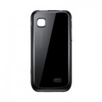 Back Panel Cover For Samsung Wave 2 S5250 Black - Maxbhi.com