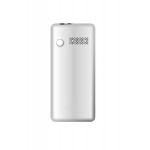 Back Panel Cover For Sansui S50 Silver - Maxbhi.com