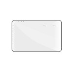 Back Panel Cover For Simmtronics Xpad X1010 White - Maxbhi.com
