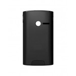 Back Panel Cover For Sony Ericsson W150 Teacake Black - Maxbhi.com
