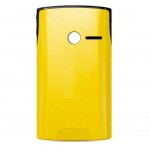 Back Panel Cover For Sony Ericsson W150 Teacake Yellow - Maxbhi.com