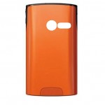 Back Panel Cover For Sony Ericsson Yendo W150 Teacake Orange - Maxbhi Com