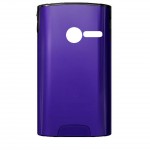 Back Panel Cover For Sony Ericsson Yendo W150 Teacake Purple - Maxbhi Com