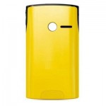 Back Panel Cover For Sony Ericsson Yendo Yellow - Maxbhi Com