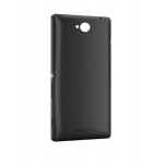 Back Panel Cover For Sony Ericsson Xperia C C2304 Black - Maxbhi.com