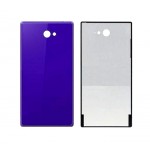 Back Panel Cover For Sony Xperia M2 D2303 Purple - Maxbhi Com