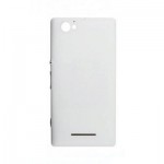 Back Panel Cover For Sony Xperia M C2005 White - Maxbhi.com