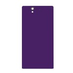 Back Panel Cover For Sony Xperia Z Lt36h Purple - Maxbhi.com