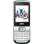 Back Panel Cover for Spice M-5250 Boss Item - Black