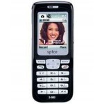 Back Panel Cover for Spice S800 - Black