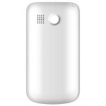 Back Panel Cover For Spice M5566 Flo Entertainer White - Maxbhi Com