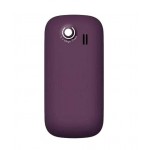 Back Panel Cover For Spice M6688 Flo Magic Purple - Maxbhi.com
