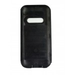 Back Panel Cover For Spice M6700 Cappuccino Black - Maxbhi.com