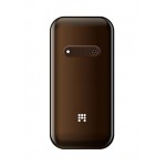 Back Panel Cover For Spice M6700 Cappuccino Brown - Maxbhi.com