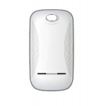 Back Panel Cover For Spice Mi280 Silver - Maxbhi.com