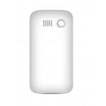 Back Panel Cover For Spice Mi354 Smartflo Space White - Maxbhi.com