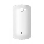 Back Panel Cover For Spice Mi435 Stellar Nhance White - Maxbhi.com
