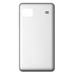 Back Panel Cover For Spice Mi500 Stellar Horizon White - Maxbhi Com