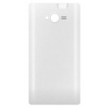 Back Panel Cover For Spice Smart Flo Crystal Mi449 White - Maxbhi Com
