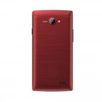 Back Panel Cover for Spice Xlife 404 - Red