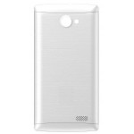 Back Panel Cover For Spice Xlife Mi404 Silver - Maxbhi Com
