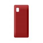 Back Panel Cover For Videocon Dost V1541 White Red - Maxbhi.com