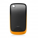 Back Panel Cover For Videocon V1575 Qruz 2 Yellow Black - Maxbhi.com