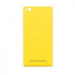 Back Panel Cover For Xiaomi Mi 4c Yellow - Maxbhi Com