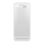 Back Panel Cover For Zen Z6 Silver - Maxbhi.com
