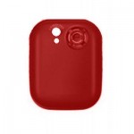 Back Panel Cover For Ztc Qq White Red - Maxbhi.com