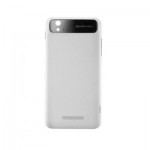 Back Panel Cover For Zte Grand S Silver - Maxbhi Com