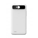 Back Panel Cover For Zte Grand X Quad V987 White - Maxbhi.com
