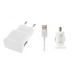 3 in 1 Charging Kit for Samsung Gear 2 with Wall Charger, Car Charger & USB Data Cable - Maxbhi.com