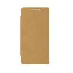 Flip Cover For Micromax A104 Canvas Fire 2 Gold By - Maxbhi.com