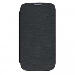 Flip Cover For Samsung Galaxy Grand Quattro Win Duos I8552 Black By - Maxbhi.com