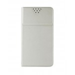 Flip Cover For Spice Stellar Xlife M5 Plus White By - Maxbhi.com