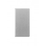 Flip Cover For Xiaomi Redmi Note Silver By - Maxbhi.com