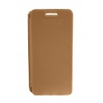 Flip Cover For Micromax Canvas 4 Plus A315 Gold By - Maxbhi.com