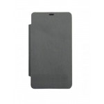 Flip Cover For Lava Iris 405 Plus Grey By - Maxbhi.com
