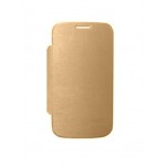 Flip Cover For Samsung Galaxy Star Plus S7262 Dual Sim Gold By - Maxbhi.com